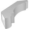 Ekena Millwork 6-in. W x 26-in. D x 30-in. H Olympic Architectural Grade PVC Knee Brace BRCP06X26X30OLY - alternate 3
